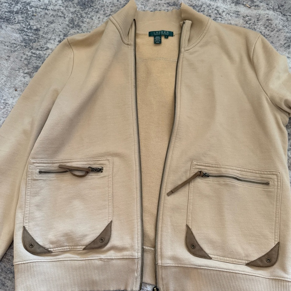 Ralph Lauren Beige Cotton Jacket